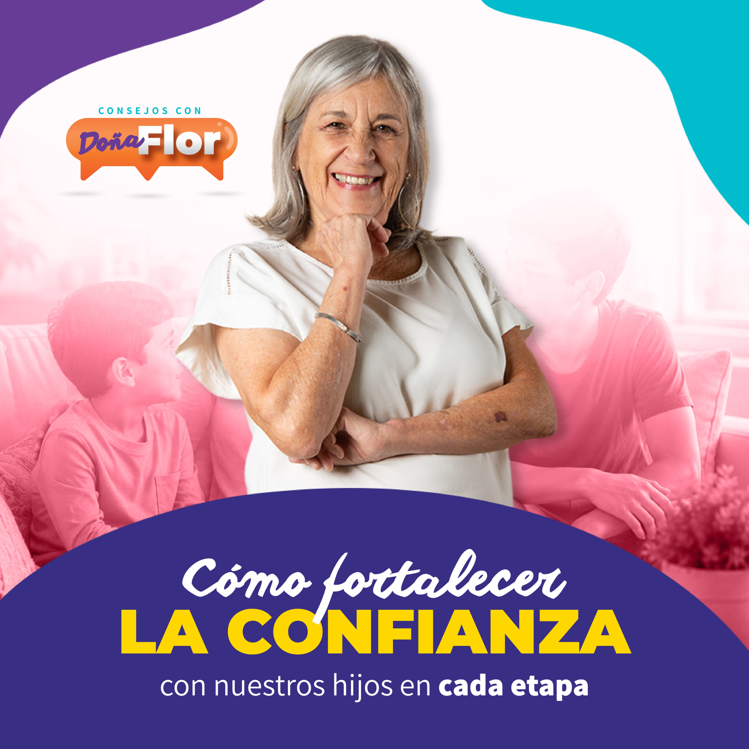 Cómo fortalecer la confianza con nuestros hijos en cada etapa
